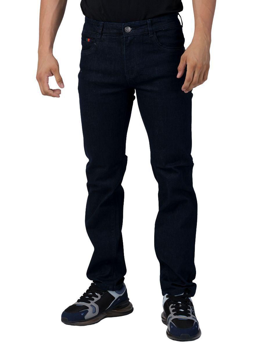 Jeans slim Moderno lavado obscuro para hombre