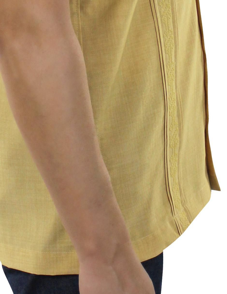 Guayabera manga corta para hombre 6