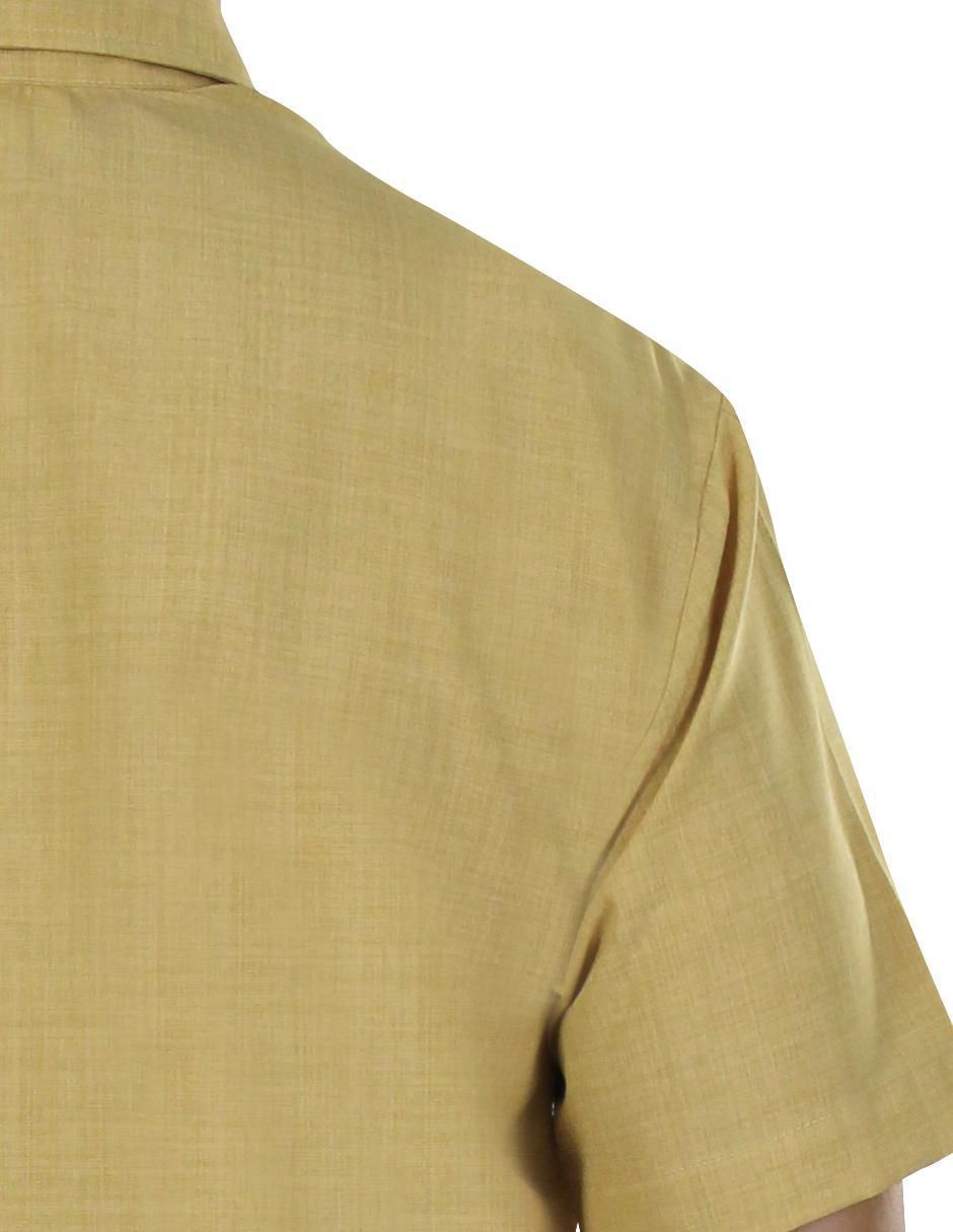 Guayabera manga corta para hombre