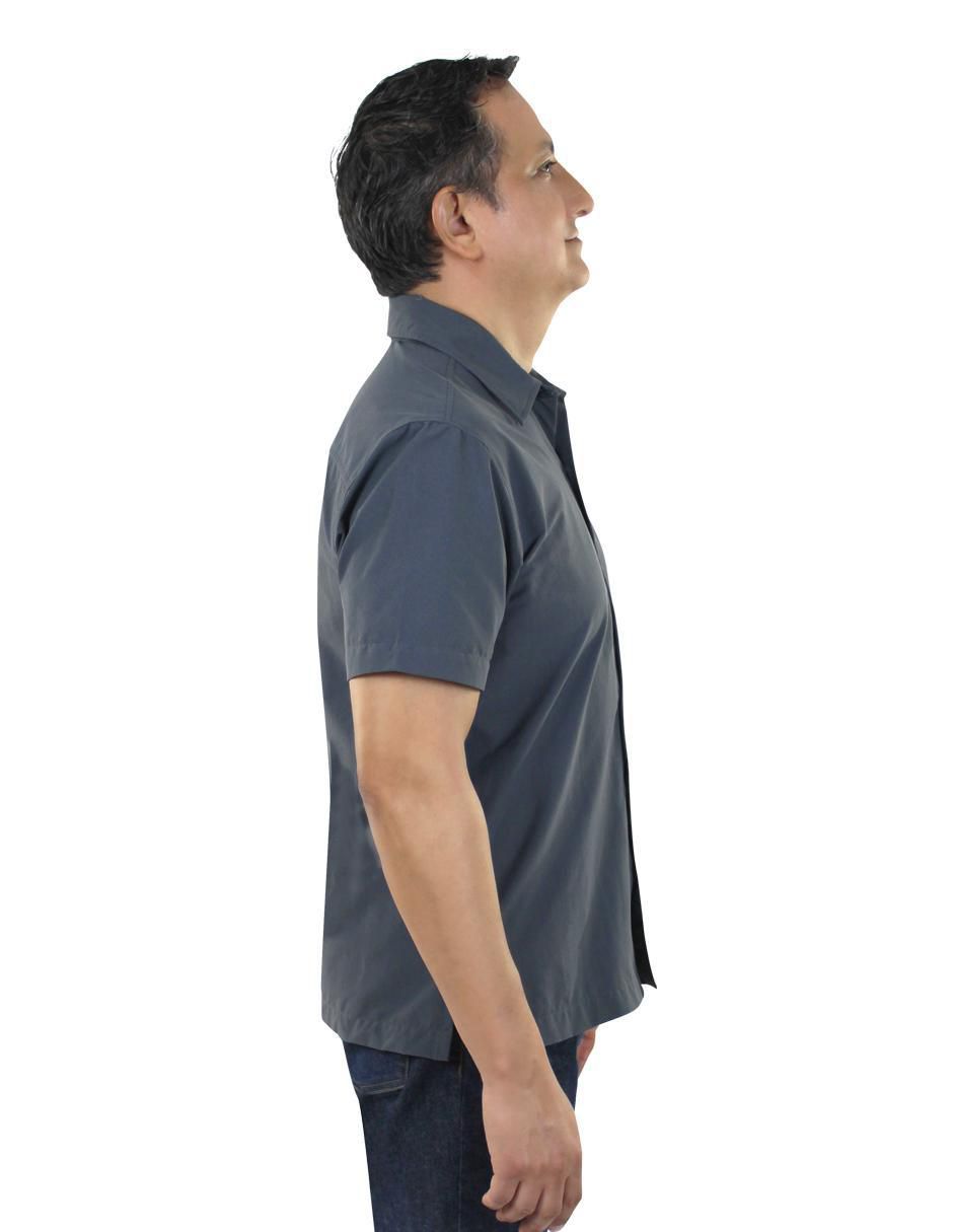 Camisa casual manga corta para hombre 3