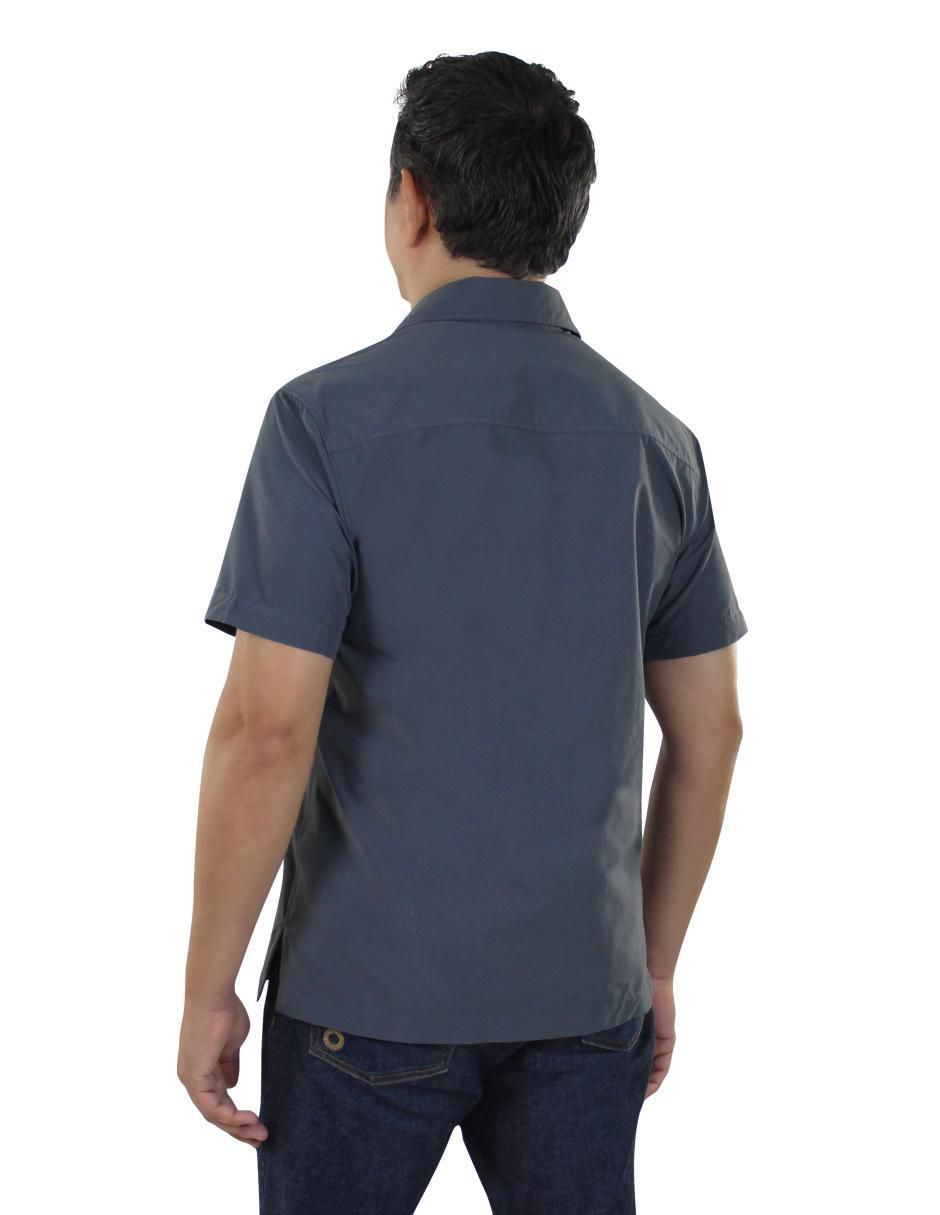 Camisa casual manga corta para hombre