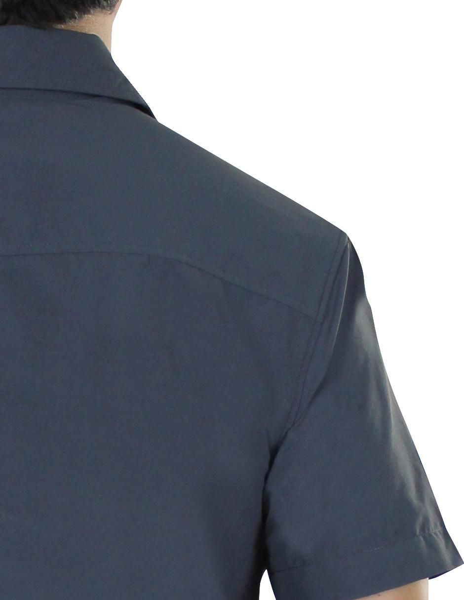 Camisa casual manga corta para hombre 8