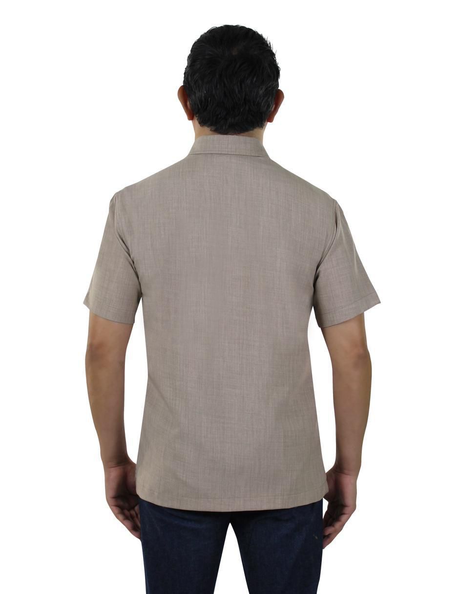 Guayabera manga corta para hombre