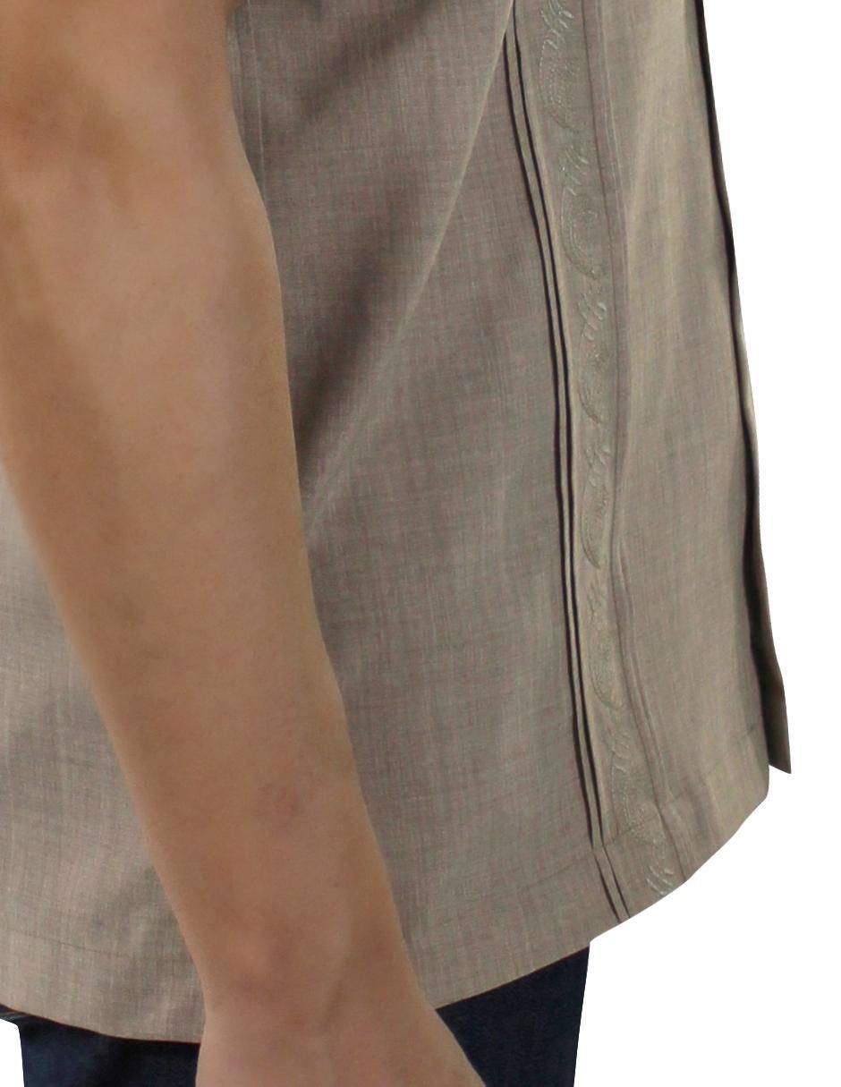 Guayabera manga corta para hombre