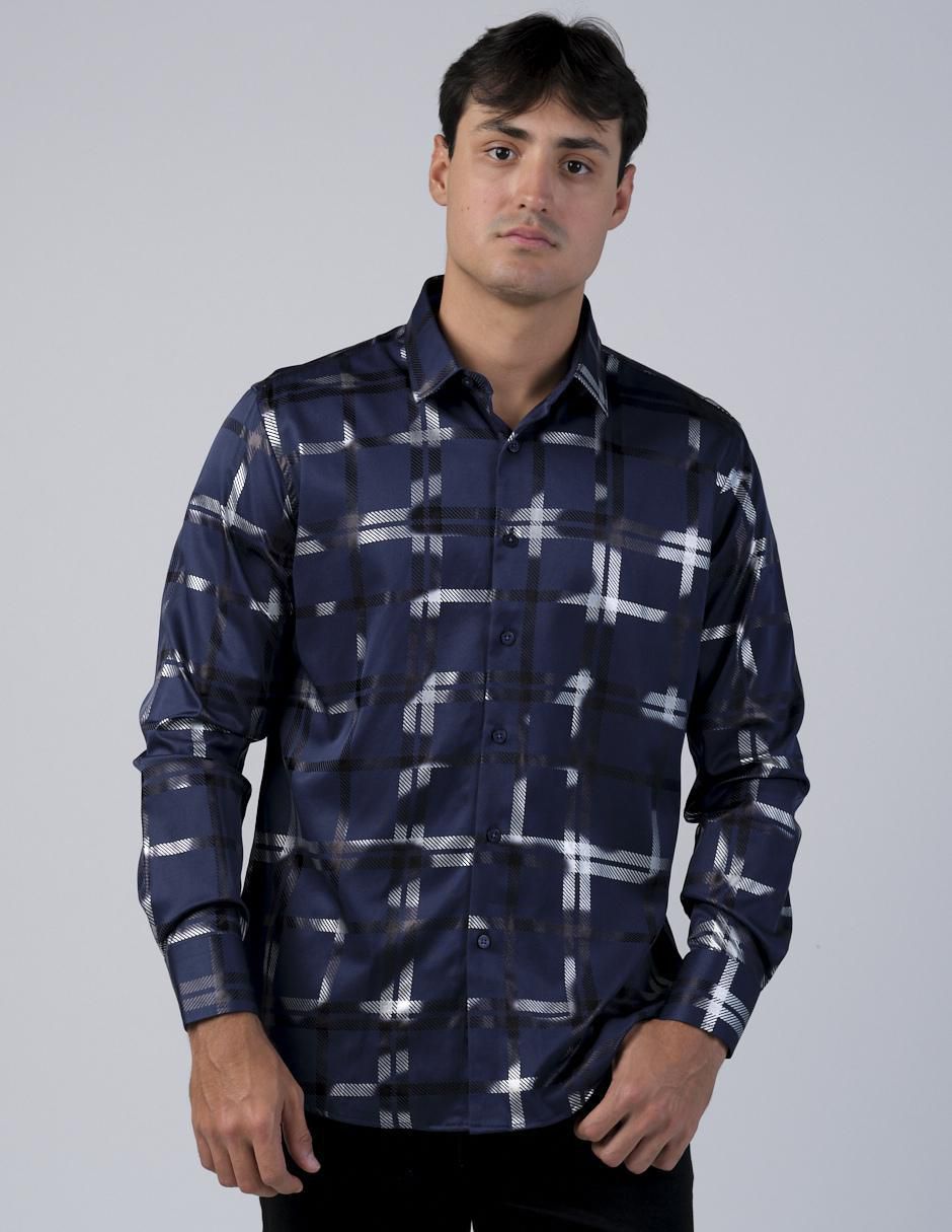 Camisa casual manga larga para hombre Camisa casual manga larga para hombre