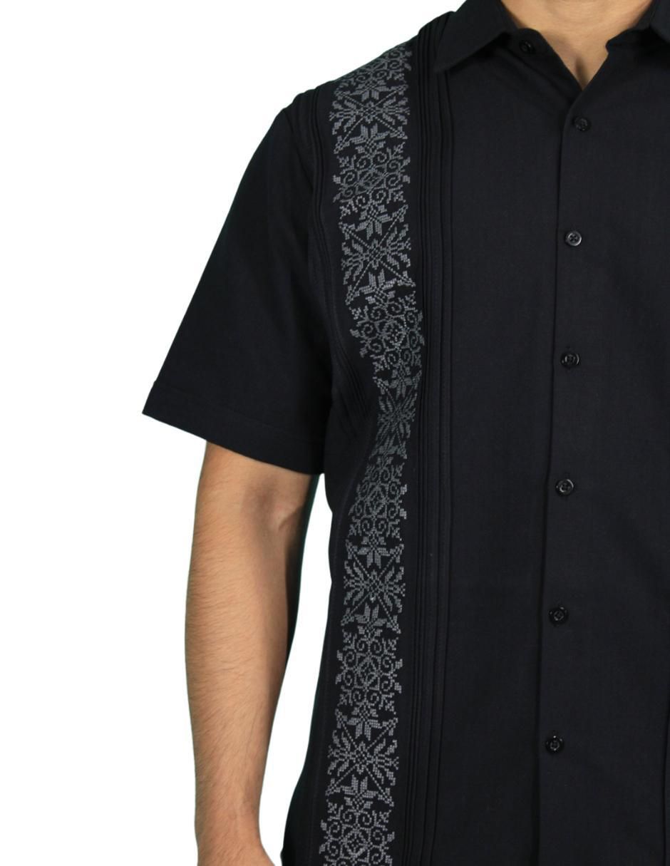 Guayabera manga corta para hombre