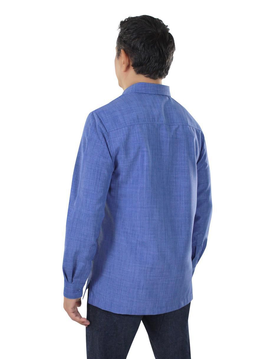 Guayabera manga larga para hombre