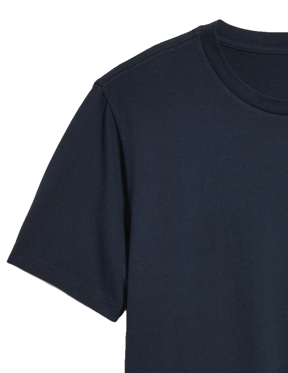 Playera cuello redondo para hombre 4