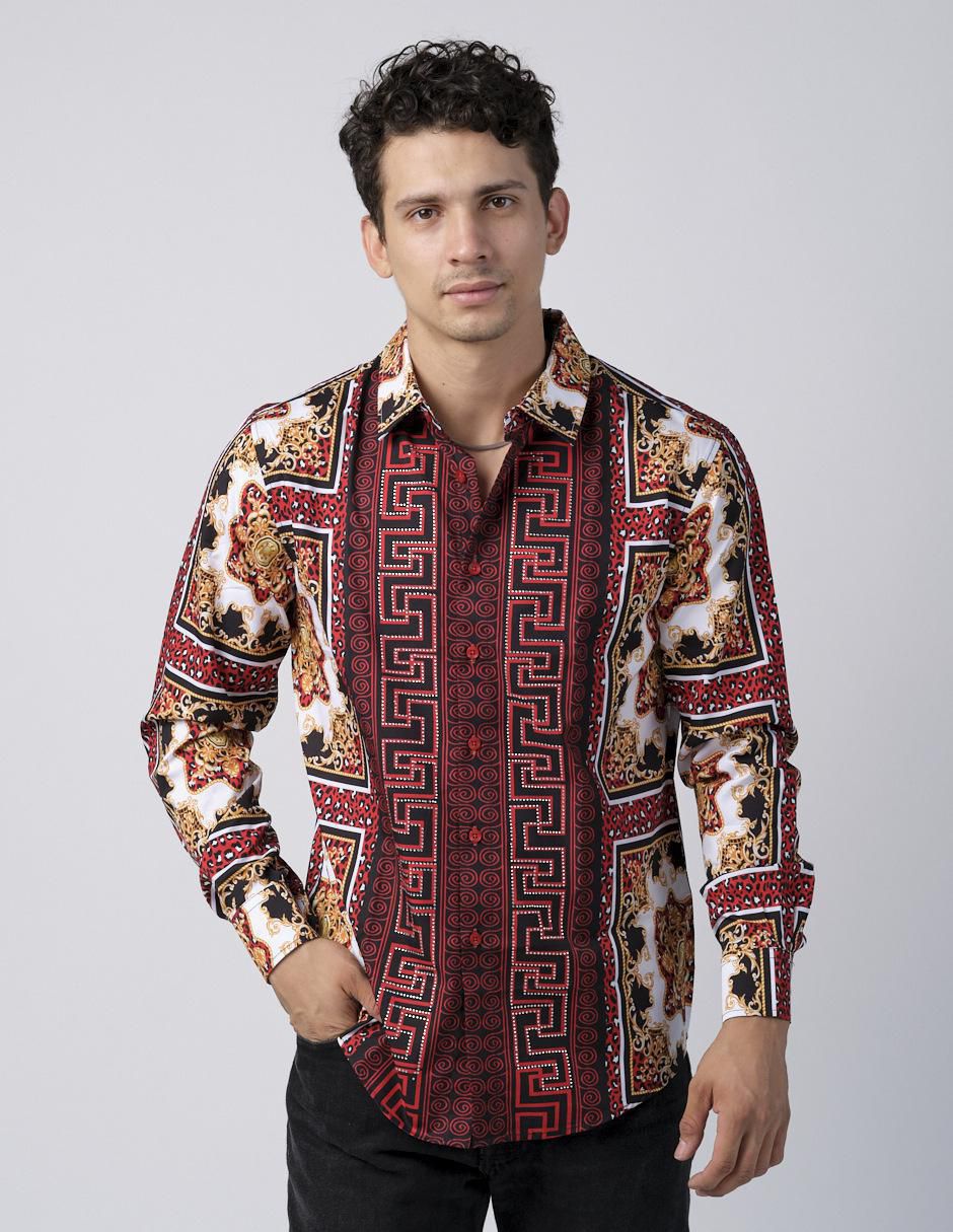 Camisa casual manga larga para hombre Camisa casual manga larga para hombre
