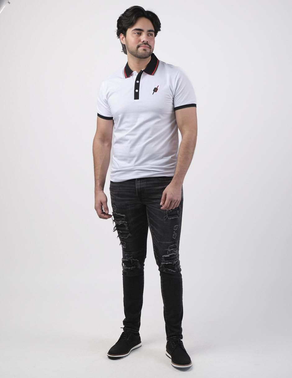 Playera tipo polo para hombre