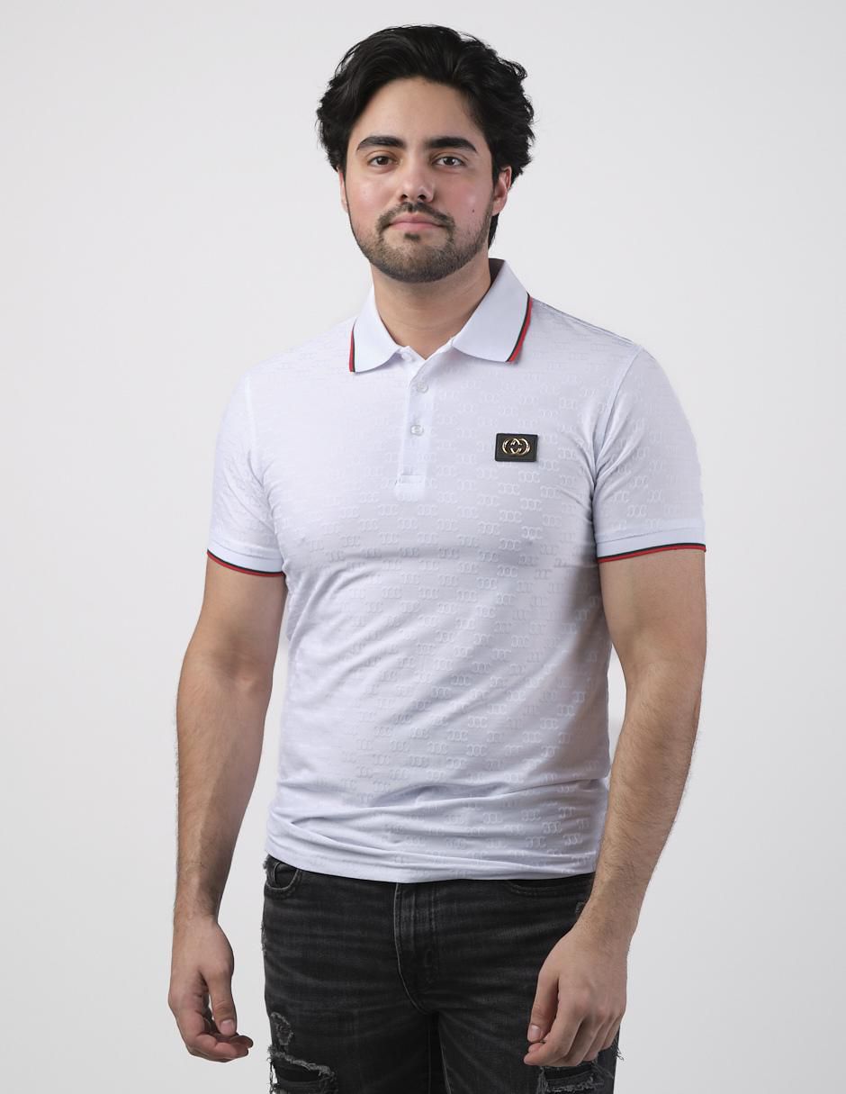 Playera tipo polo para hombre