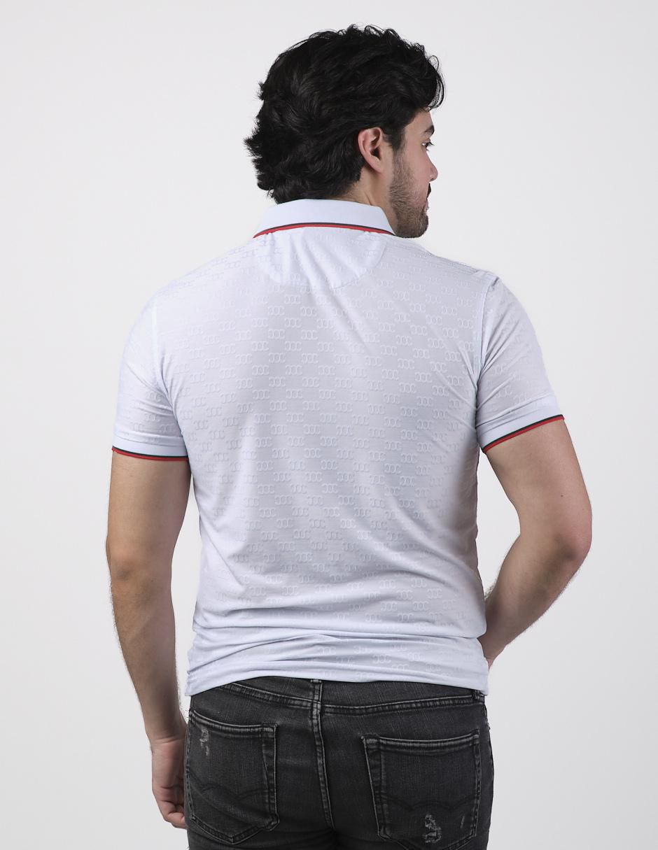 Playera tipo polo para hombre