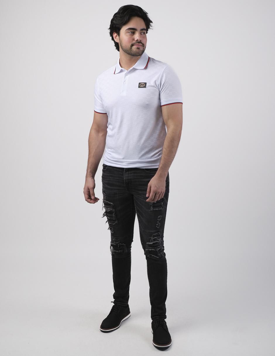Playera tipo polo para hombre
