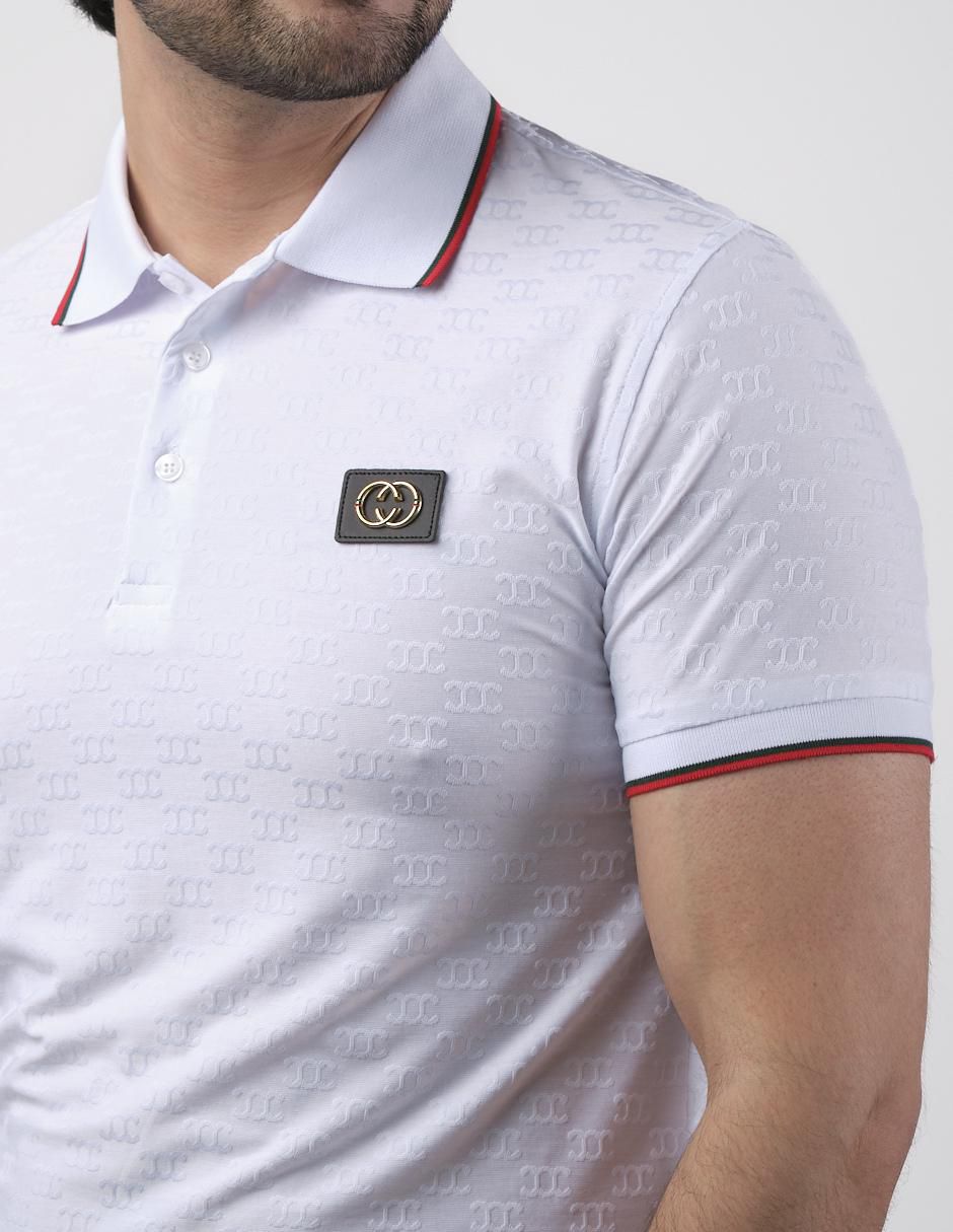 Playera tipo polo para hombre