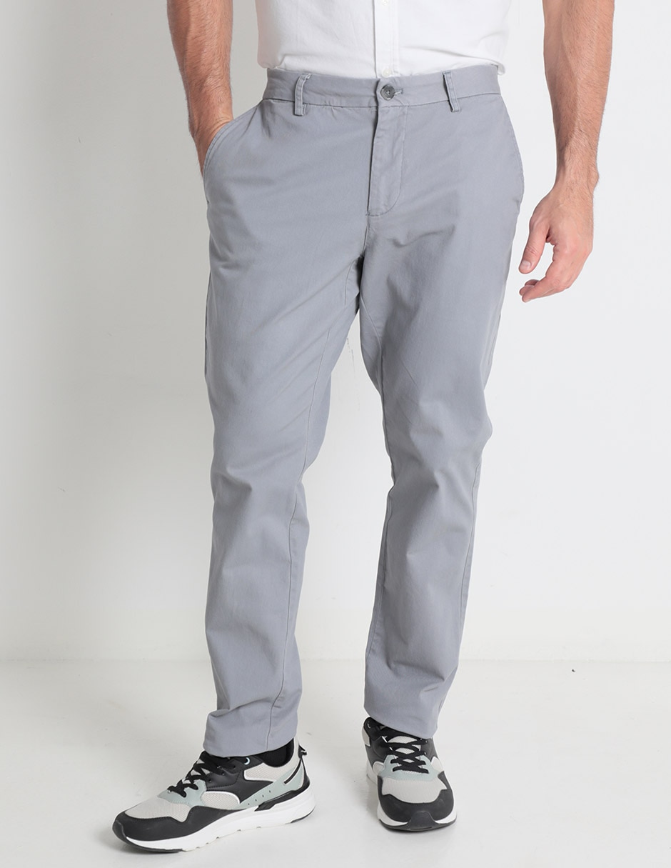 Pantalón Recto de Algodón para Hombre Pantalón Recto de Algodón para Hombre
