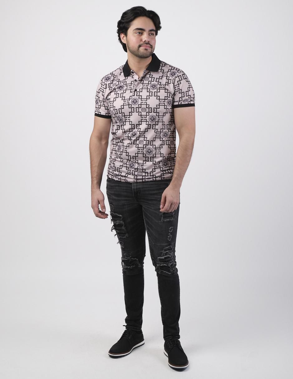 Playera tipo polo Pavini para hombre