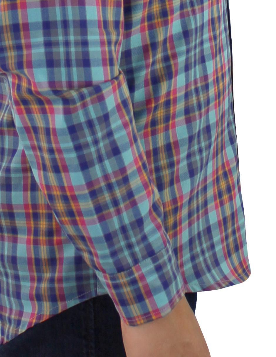 Camisa casual de algodón manga larga para hombre 3