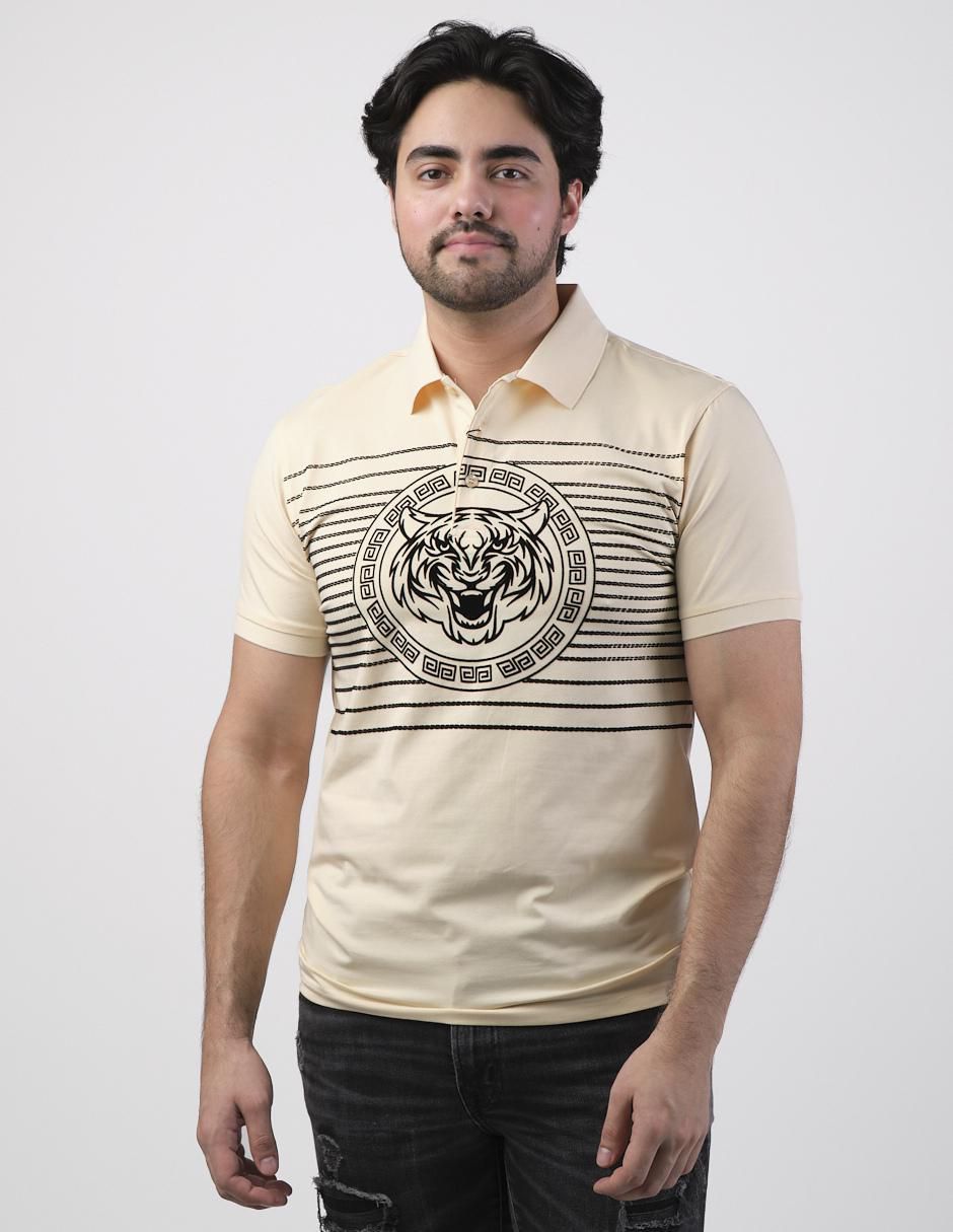 Playera tipo polo Pavini para hombre