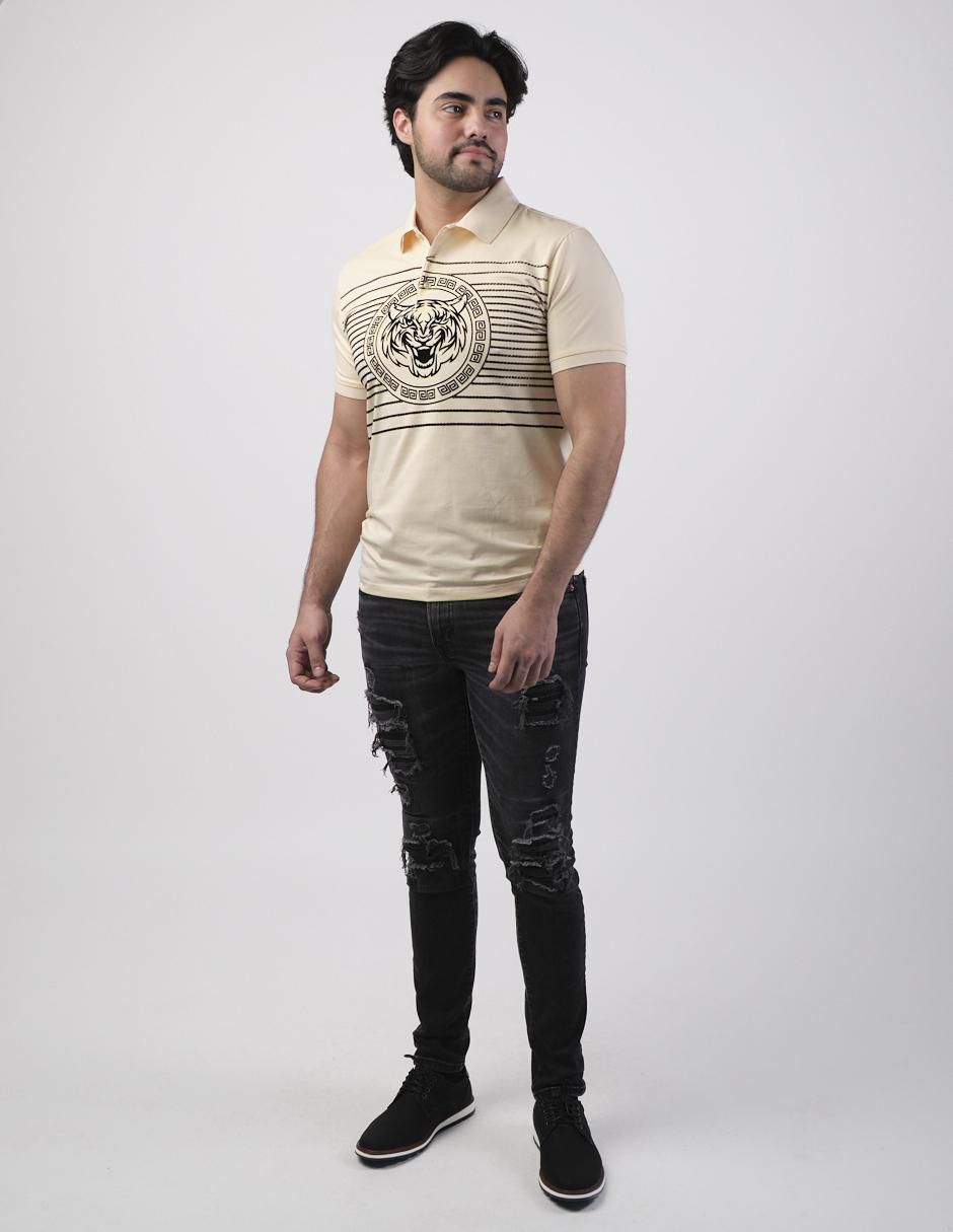 Playera tipo polo Pavini para hombre