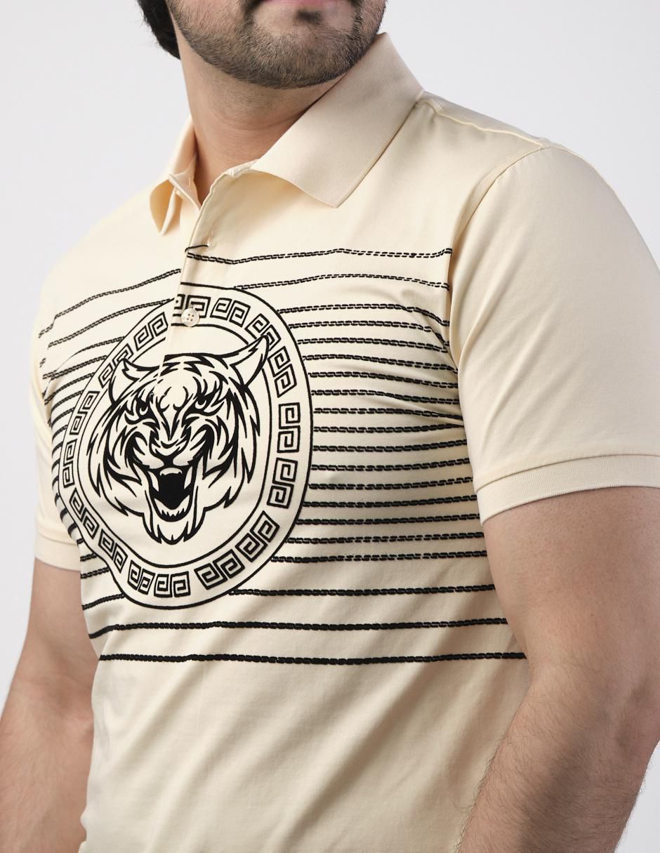 Playera tipo polo Pavini para hombre