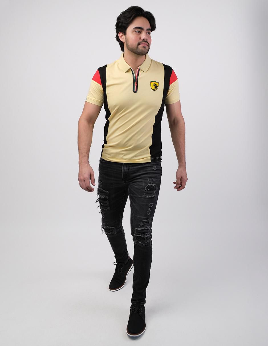 Playera tipo polo Pavini para hombre