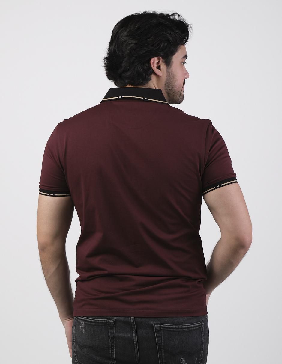 Playera tipo polo Pavini para hombre