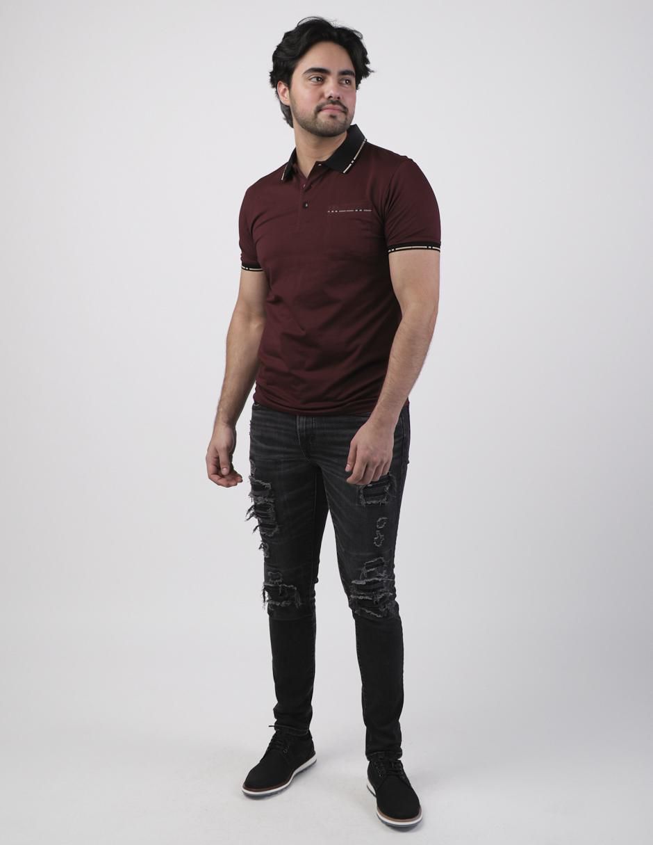 Playera tipo polo Pavini para hombre