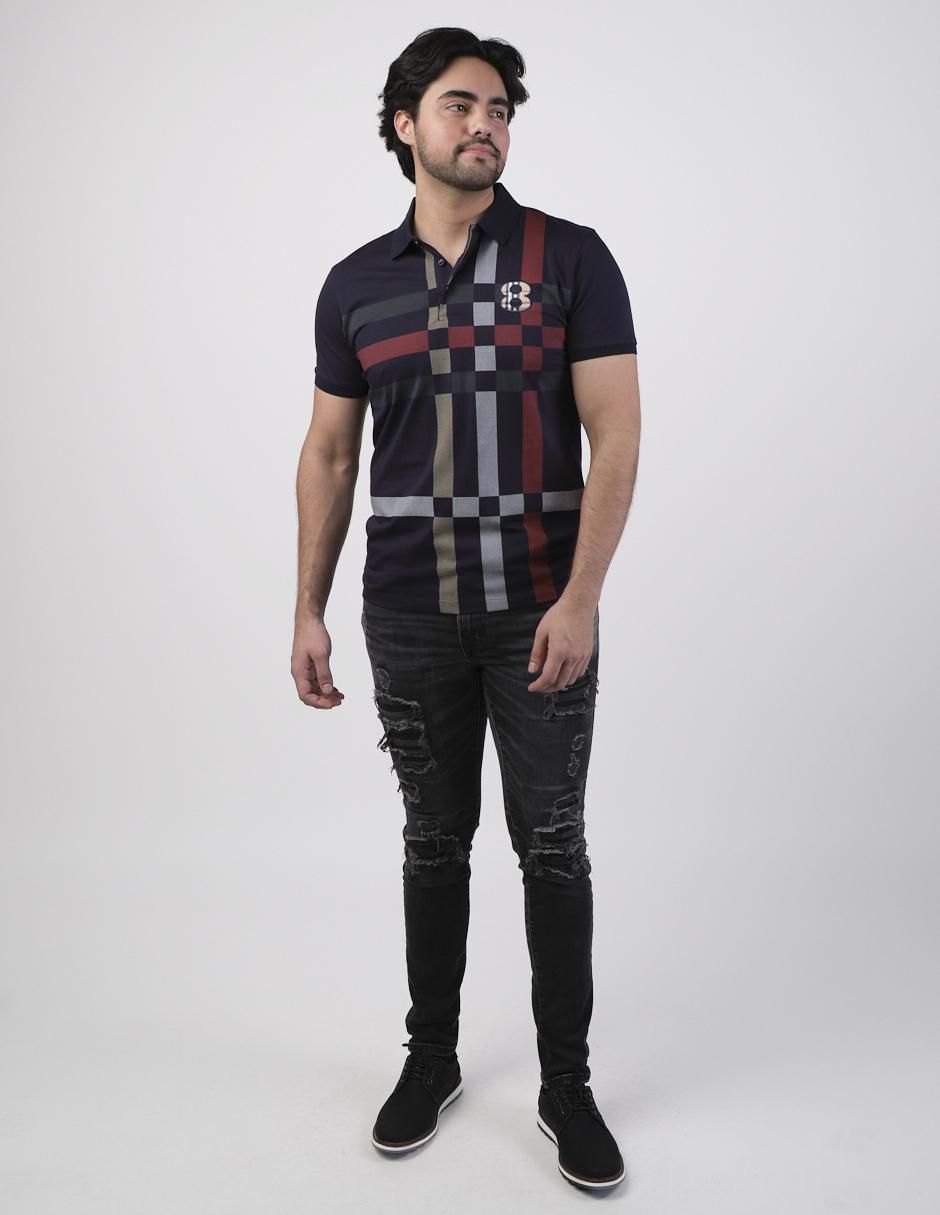 Playera tipo polo Pavini para hombre