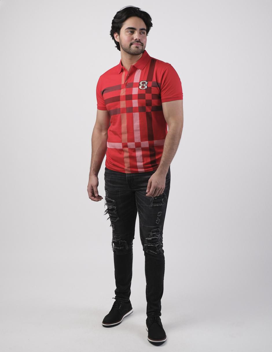 Playera tipo polo Pavini para hombre