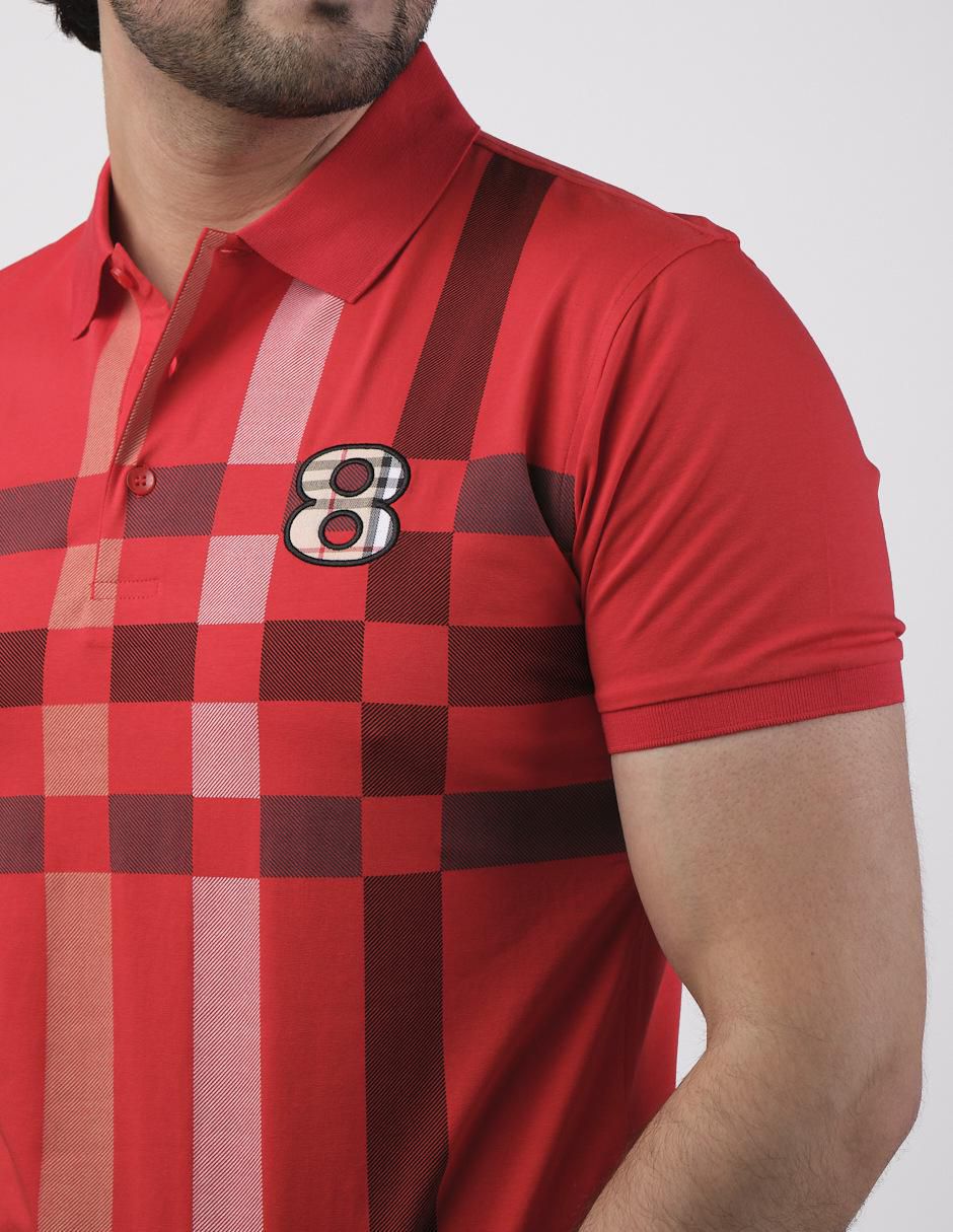 Playera tipo polo Pavini para hombre