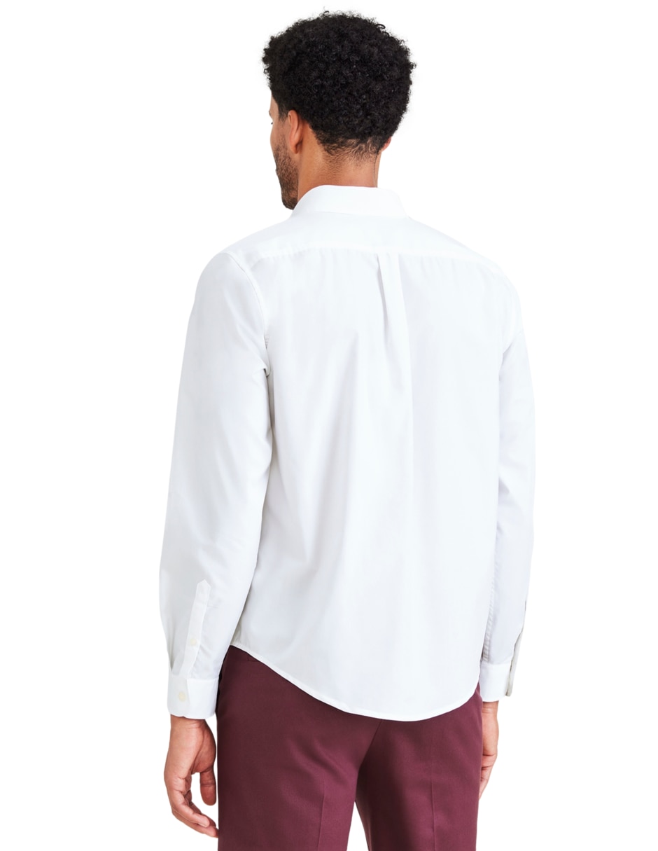 Camisa casual de algodón manga larga para hombre 3