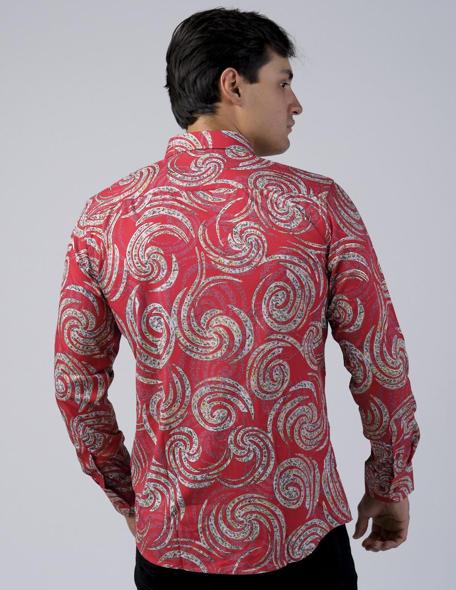 Camisa casual manga larga para hombre 3