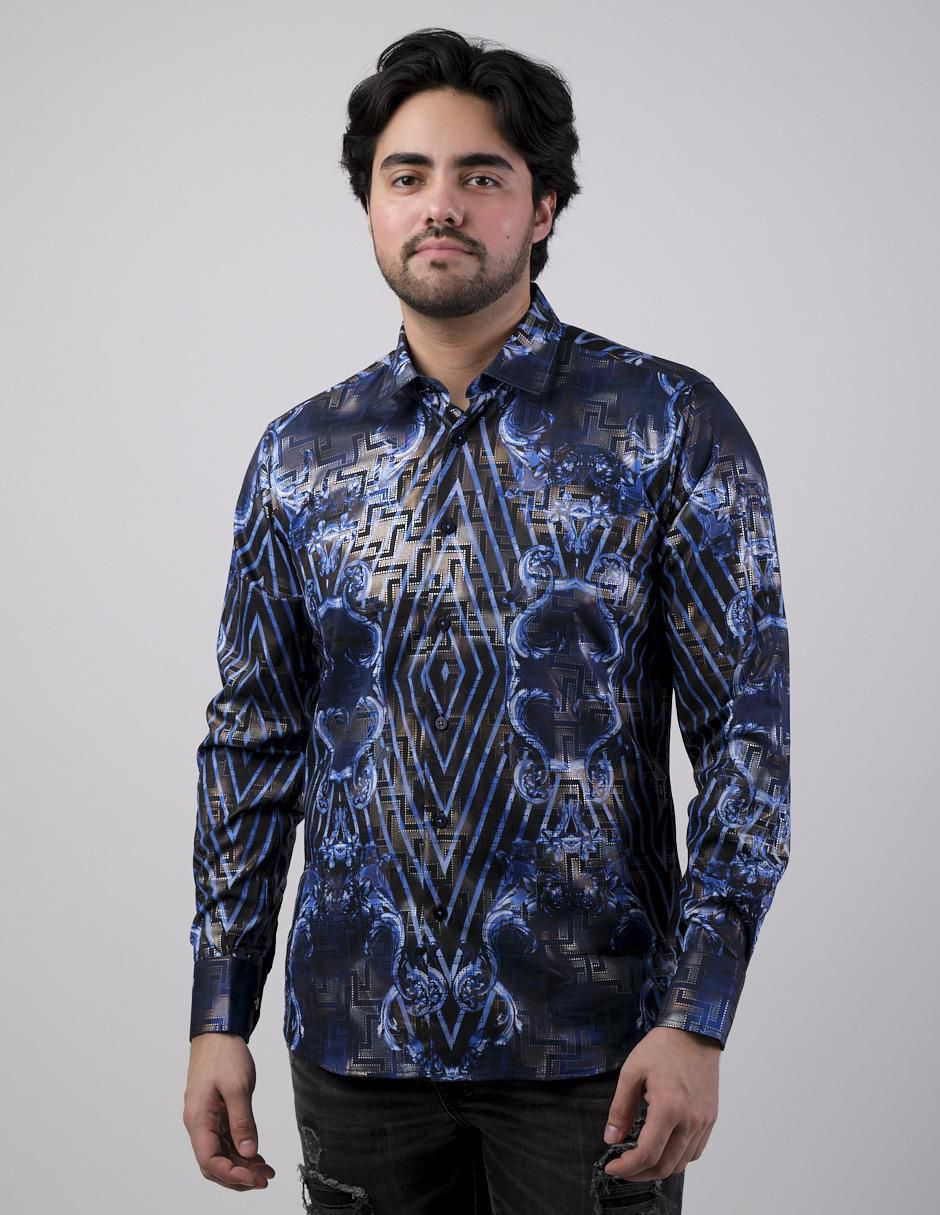 Camisa casual manga larga para hombre Camisa casual manga larga para hombre