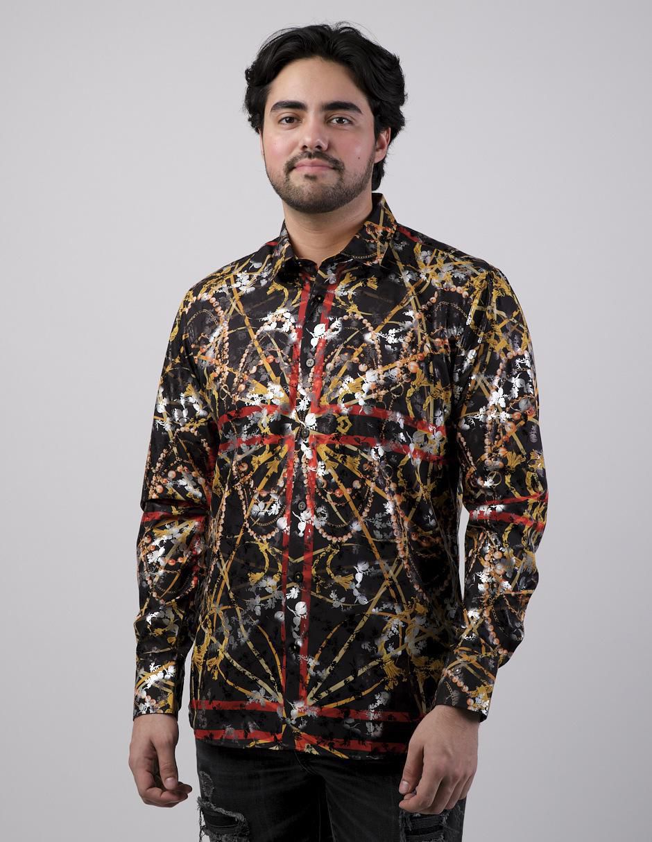 Camisa casual manga larga para hombre Camisa casual manga larga para hombre