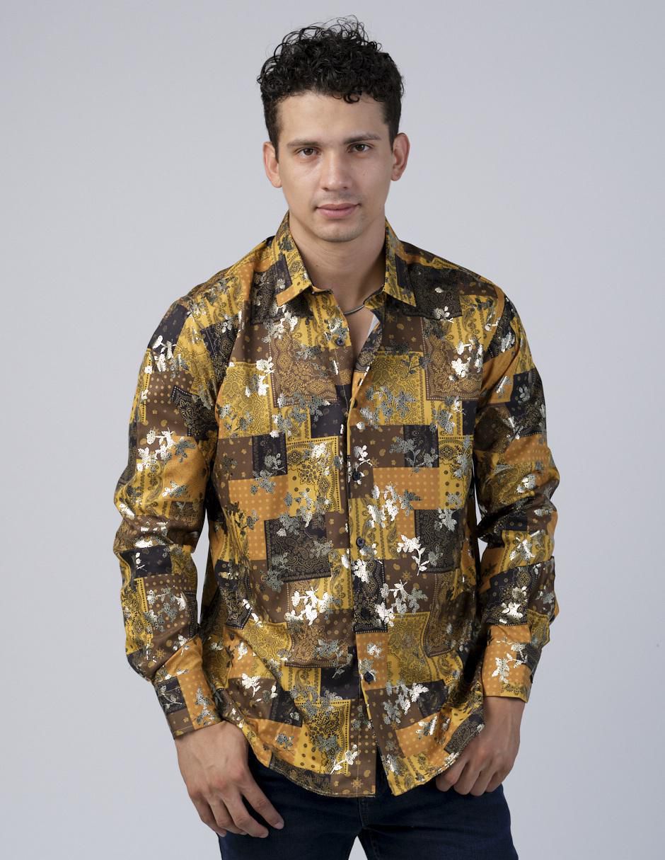 Camisa casual manga larga para hombre Camisa casual manga larga para hombre