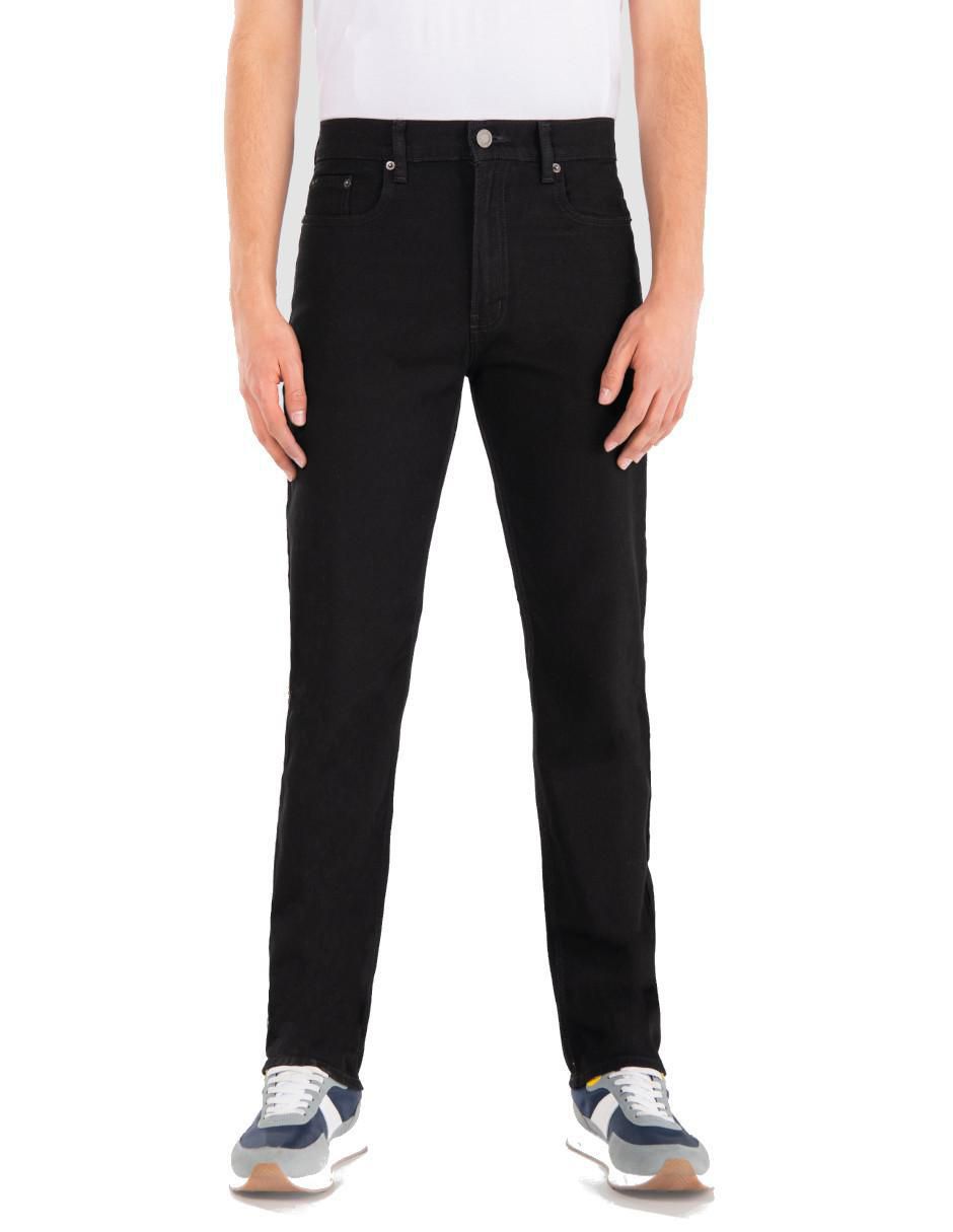 Jeans straight Oggi Jeans Power Rebel Black para hombre