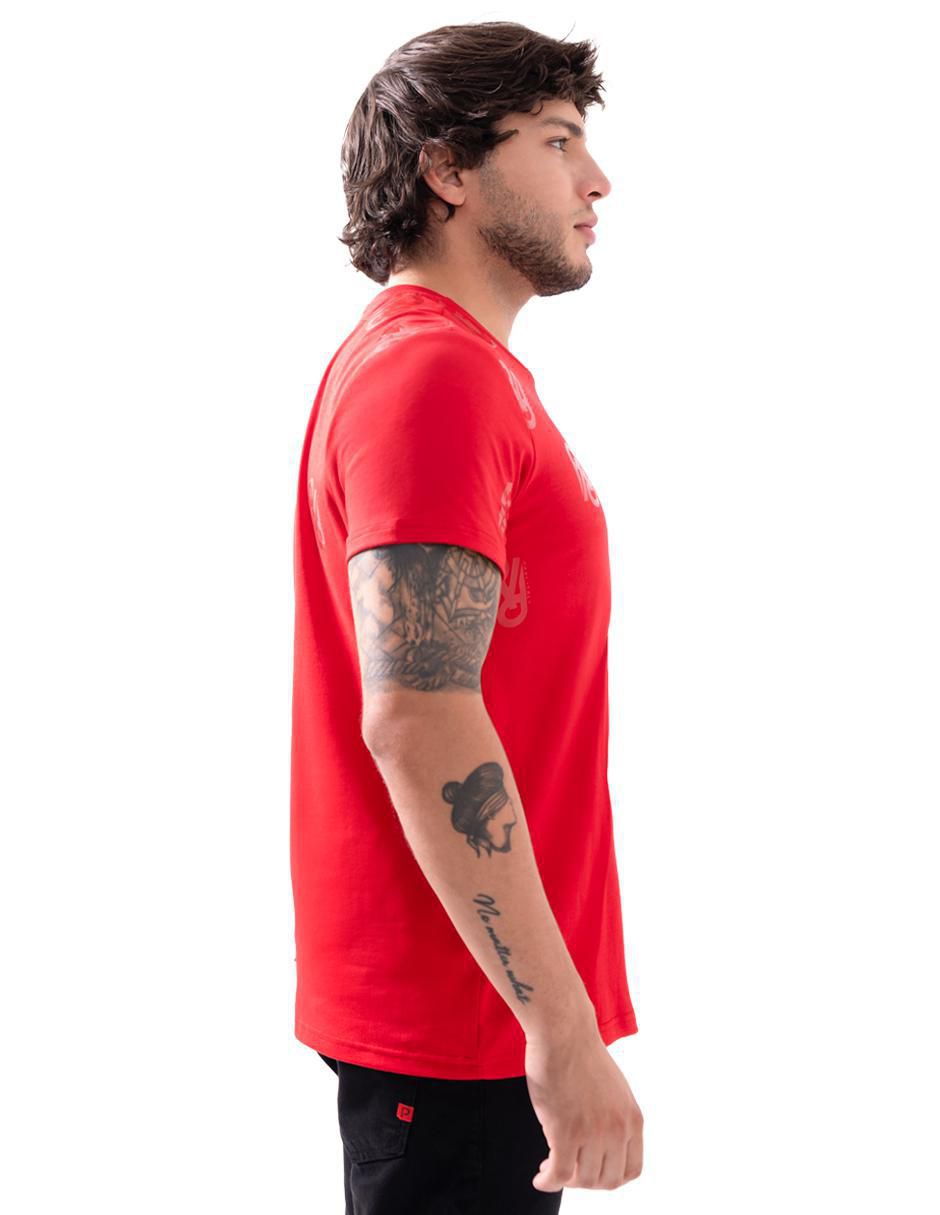 Playera cuello redondo para hombre 5