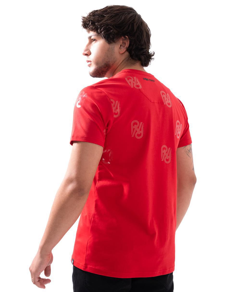 Playera cuello redondo para hombre