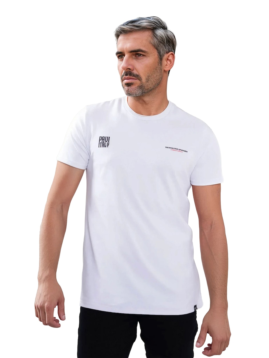 Playera Pavi Italy cuello redondo para hombre
