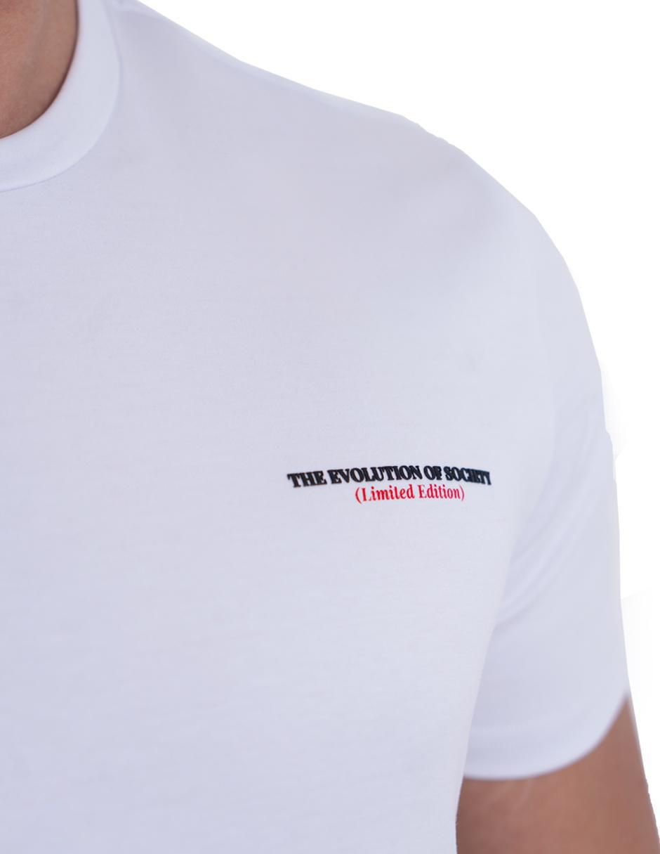 Playera Pavi Italy cuello redondo para hombre