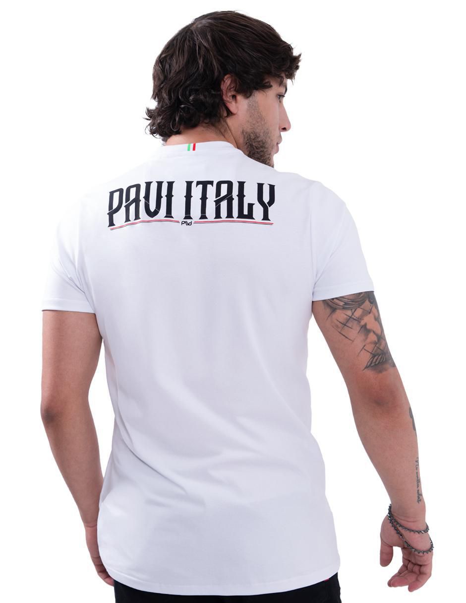 Playera Pavi Italy cuello redondo para hombre