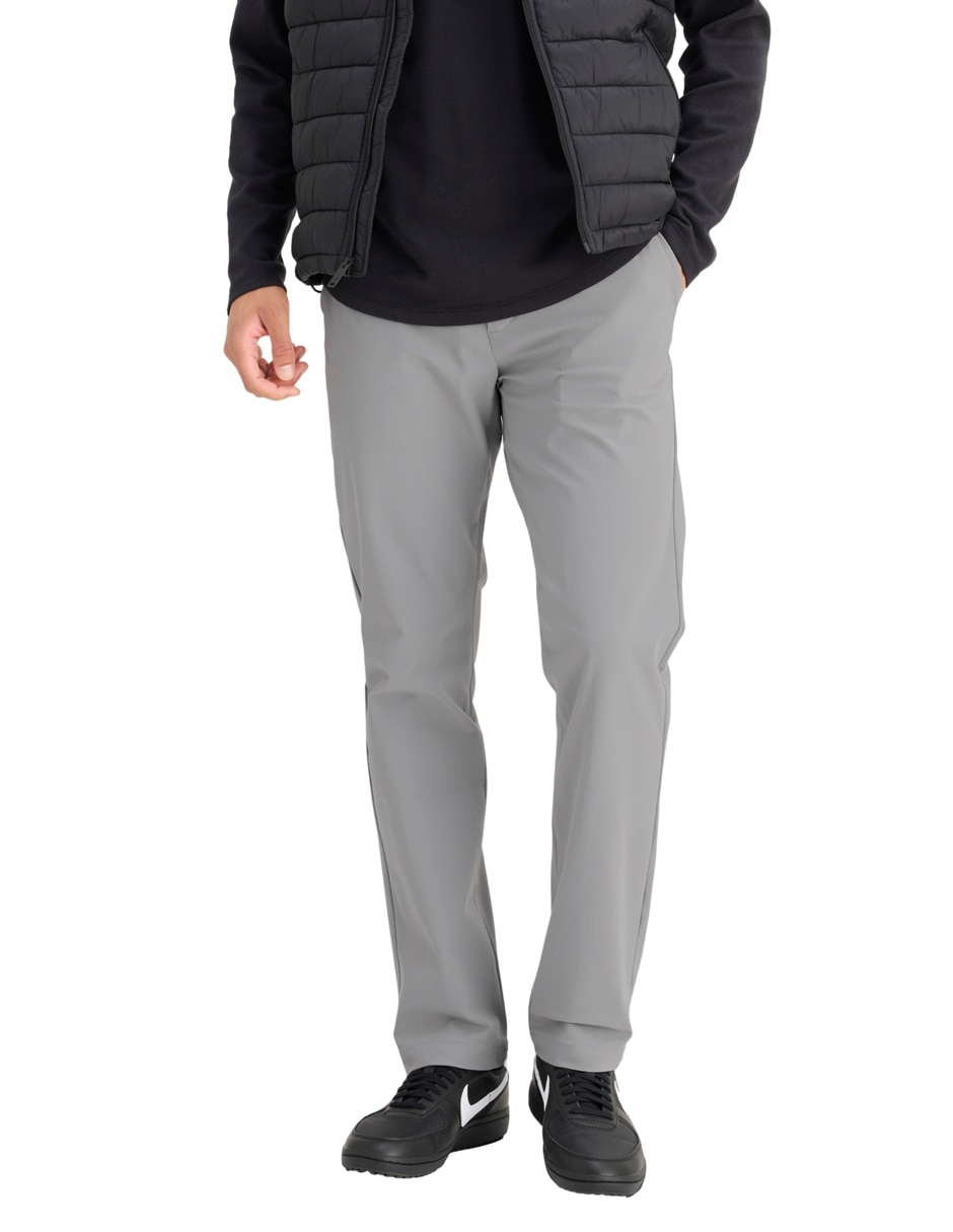 Pantalón casual chino slim para hombre
