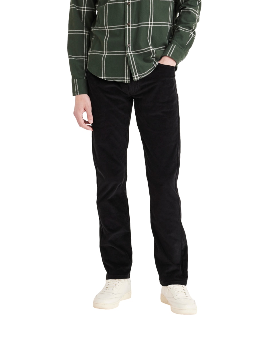 Pantalón slim de algodón para hombre