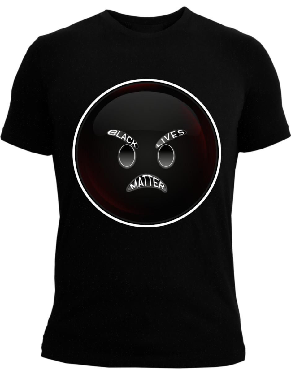 Playera Black Lives Matter Luther King cuello redondo para hombre 4
