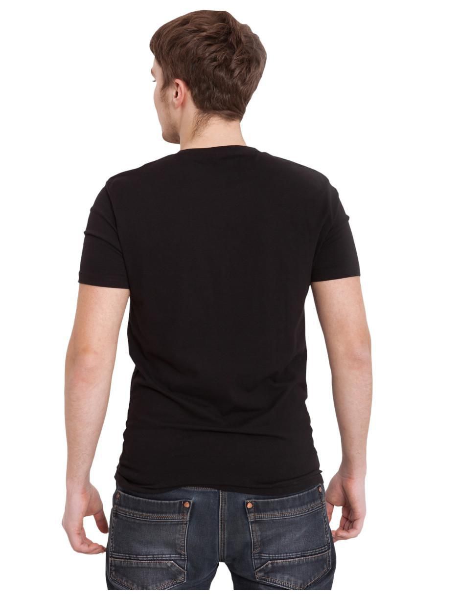 Playera Marëvnyk Halloween Calabaza Día de Muertos Terror cuello redondo para hombre