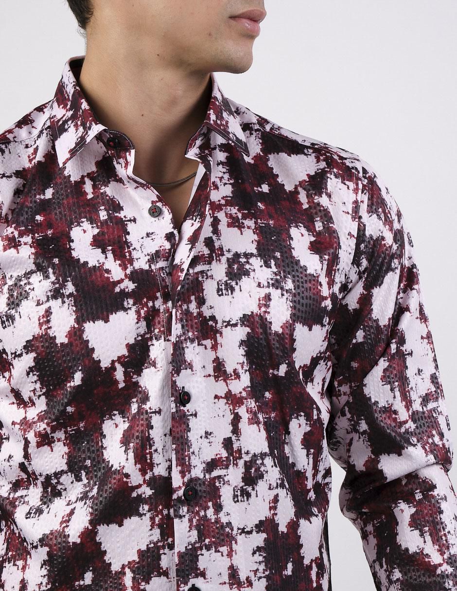 Camisa casual de algodón manga larga para hombre 4