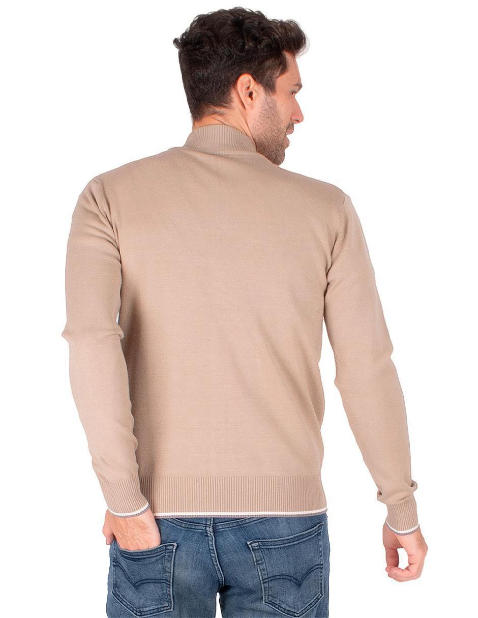 Suéter cuello alto para hombre 4