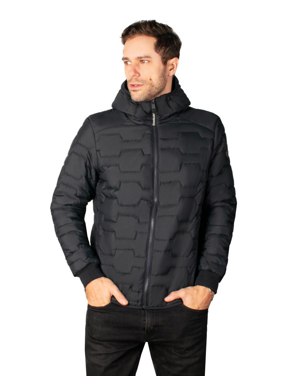 Chamarra casual capitonada para hombre Chamarra casual capitonada para hombre