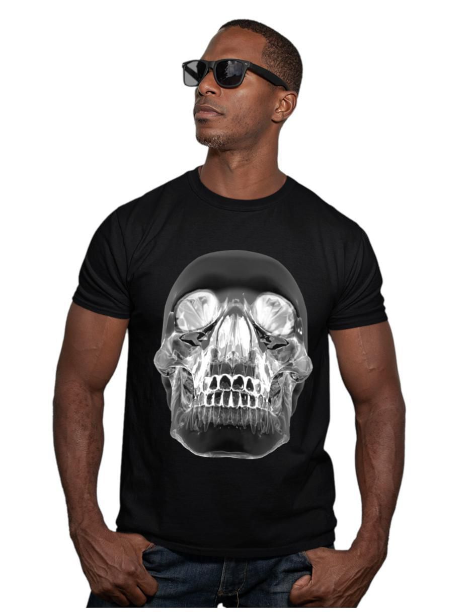 Playera Marëvynk Atlética Calavera cuello redondo para hombre