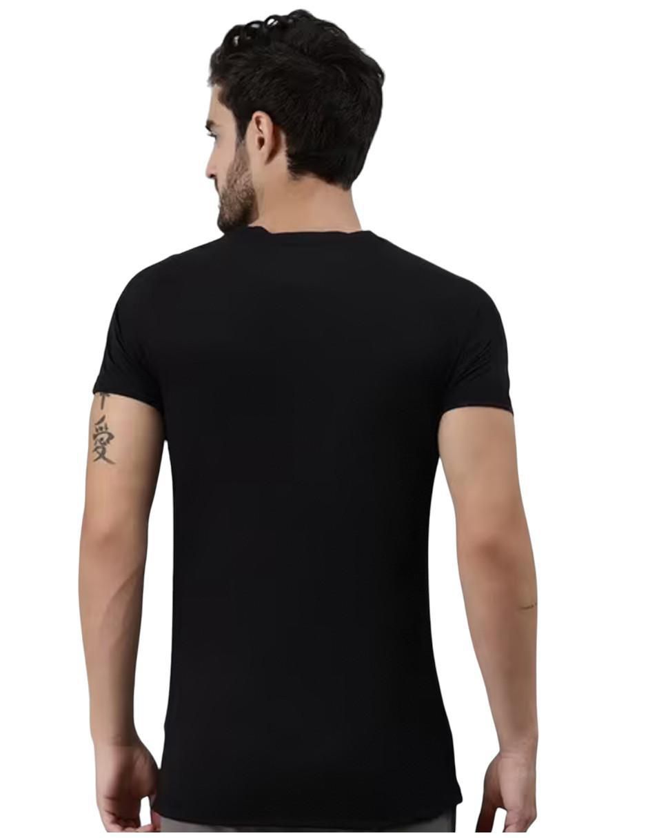 Playera Slim Nightlife cuello redondo para hombre 4